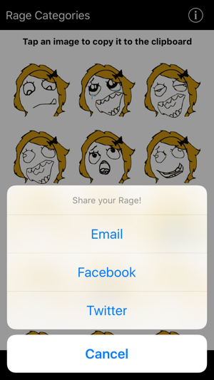 RageToSMS - Rage Faces Emoji Texting & SMS(圖2)-速報App