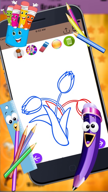 Learn to Draw Flowers screenshot-3