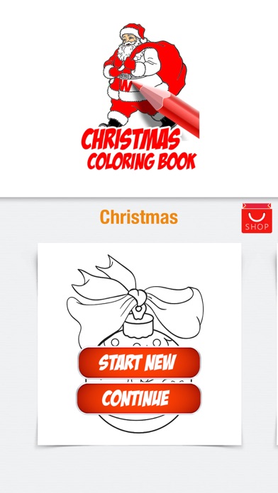 Christmas Coloring Book - Xmas Pictures to Color 2.0 IOS -
