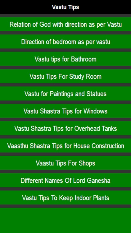 vastu tips