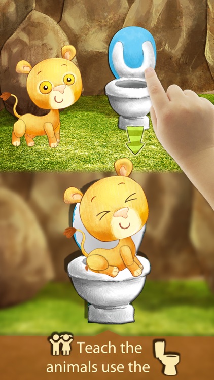 Potty Training Kids Learning With Animals App Tips screenshot-4