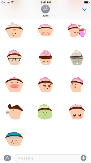 Cute Cupcake Sticker(圖3)-速報App