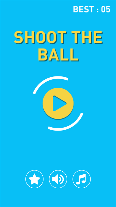 How to cancel & delete Shoot the Ball - A spinning ball shooting game from iphone & ipad 1