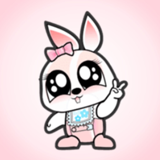 Cute Bunny > Bunny Stickers! icon