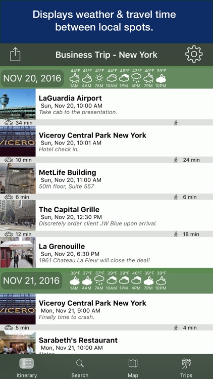 Camtinerary Trip Planner & Travel Guide Advisor