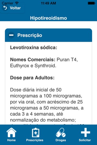 Prescrições Endocrinologia screenshot 3