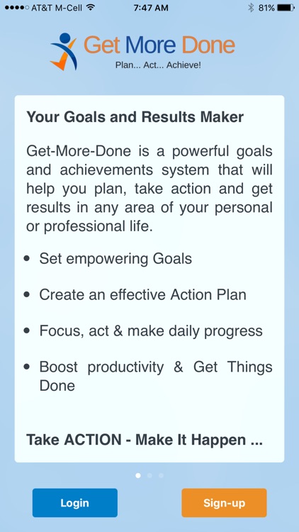 Get More Done - Life Goals Productive GTD Planner screenshot-4