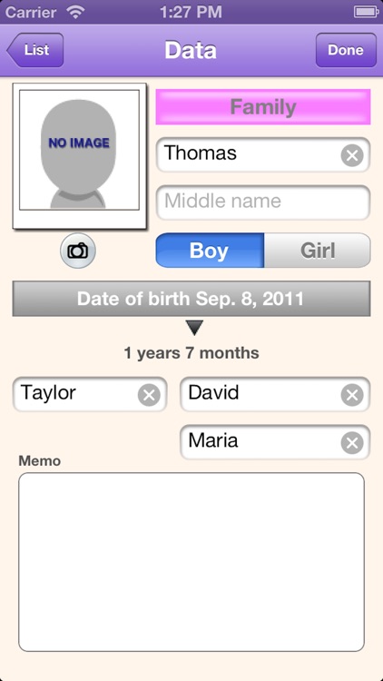 Years of Friends' Kids