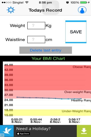 WC - Weight Challenge screenshot 2