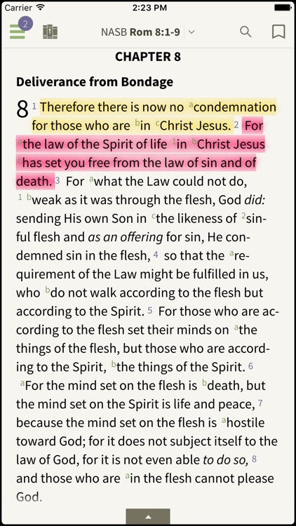 NASB Bible by Olive Tree