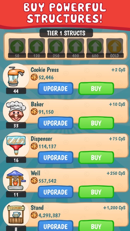 Cookie Collector 2 - Free Clicker/Incremental Game