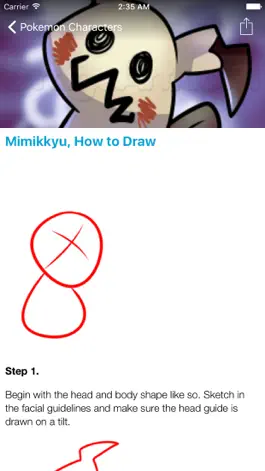 Game screenshot How To Draw Pokemon Step By Step hack