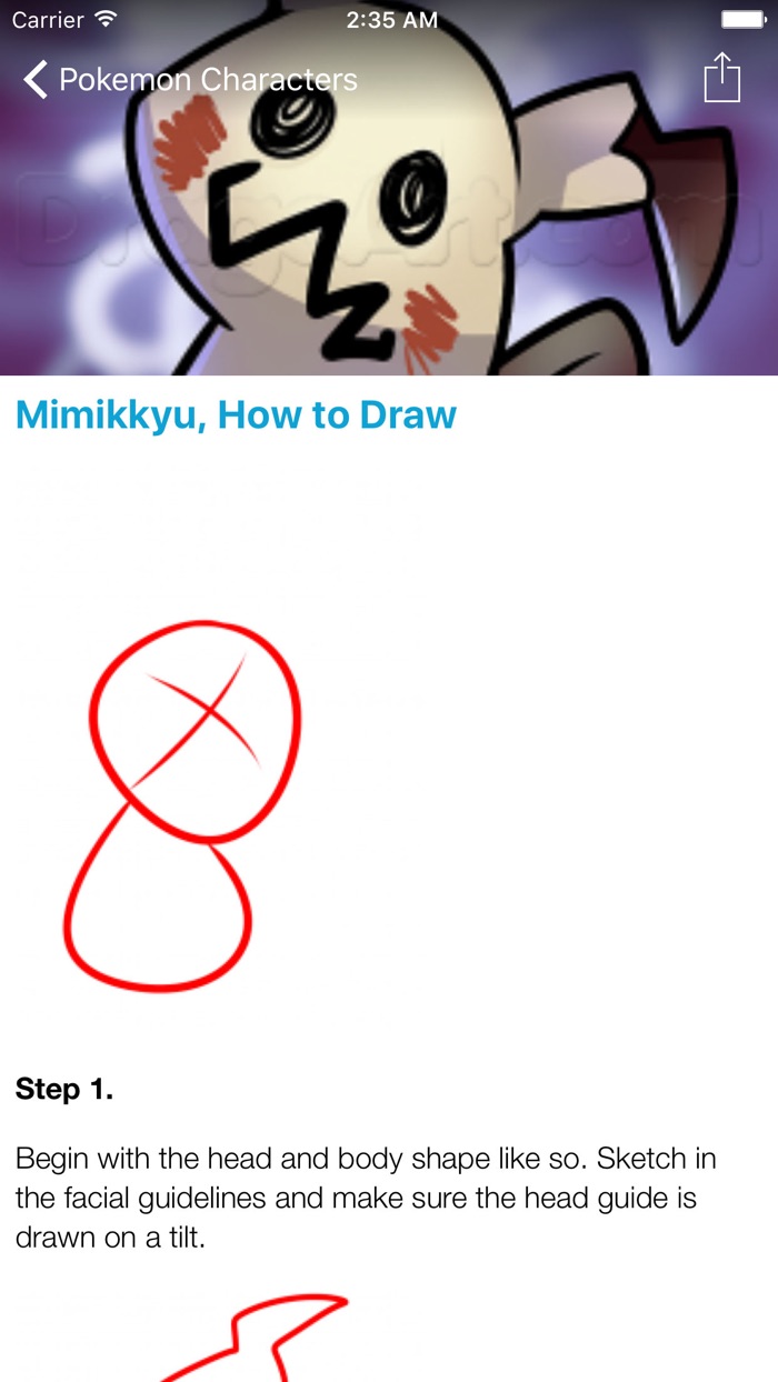 How To Draw Pokemon Step By Step