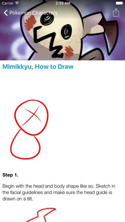 How To Draw Pokemon Step By Step screenshot-2
