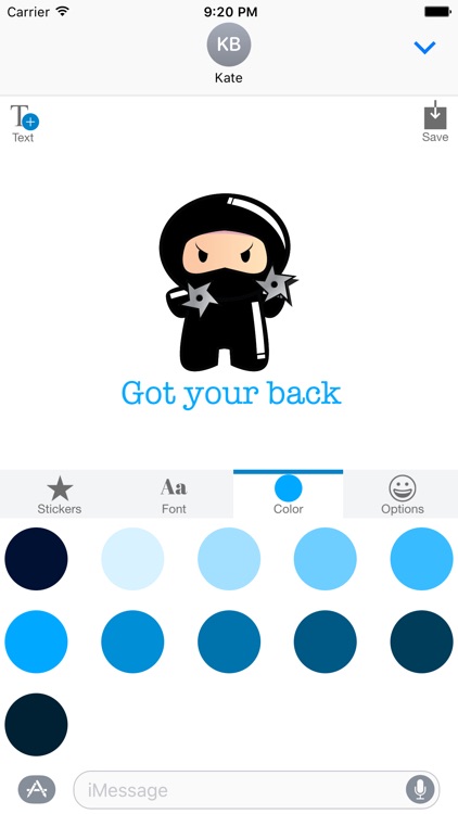 Ninja - MYOSE - Make Your Own Sticker Emoji screenshot-4