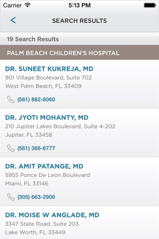 Palm Beach Children's Hospital screenshot 4