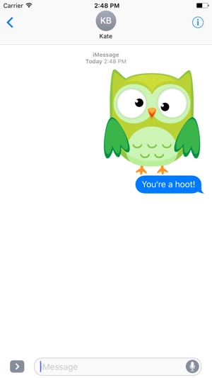 Little Owl Stickers(圖2)-速報App