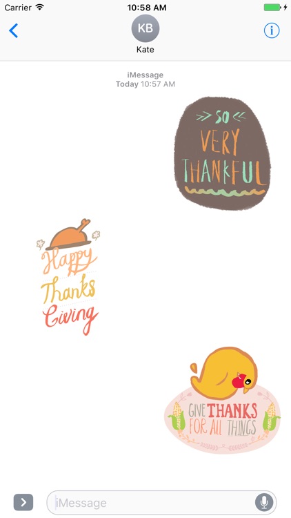 Thanksgiving Photo Grid - Fc Sticker