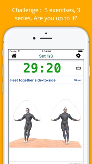 Jump the Rope Workout Challenge Free - Cardio(圖2)-速報App