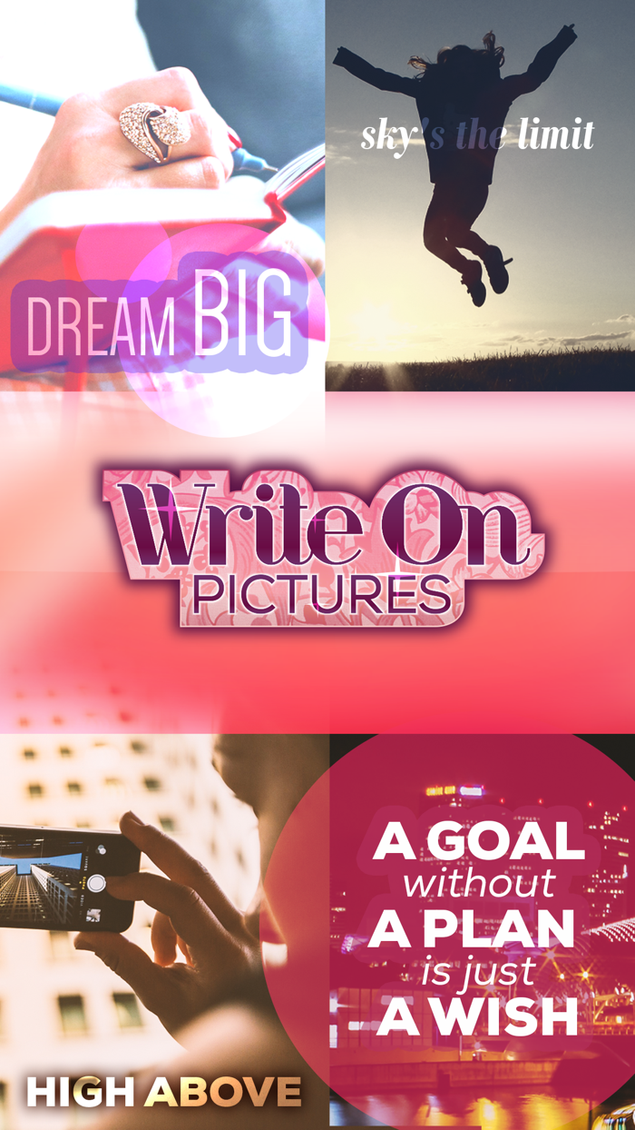 写图片和加文本 在照片上对于活版印刷创意图形设计