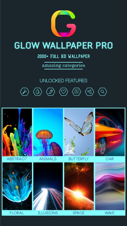 Glow Wallpapers & Backgrounds ™ Pro