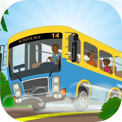 Crazy Town School Bus Racing iOS App