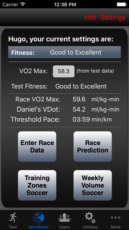 AeroExaminer - Aerobic VO2 Max Test & Conditioning screenshot-4
