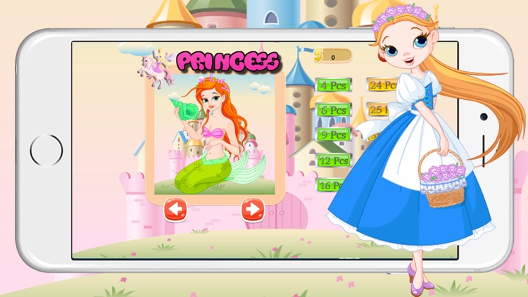 Princess Puzzle Matching Games Kids & Little Girls