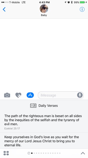 Daily Bible Verses for iMessage(圖3)-速報App