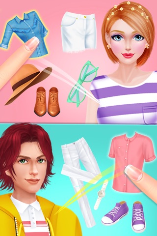 Movie Date Night Girl Games Hollywood Makeover Spa screenshot 3