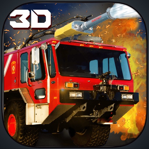 911 Fire Fighter Truck Simulator – Extinguish Game icon