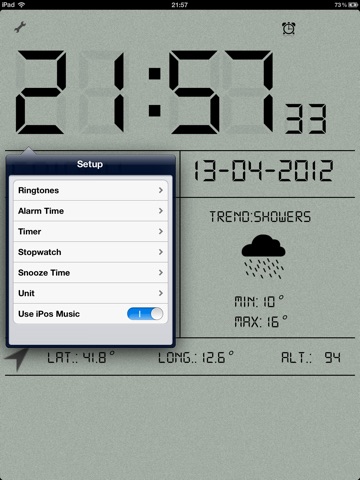 LCD Clock screenshot 2