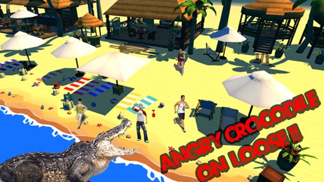Wild crocodile attack simulator:Adventur