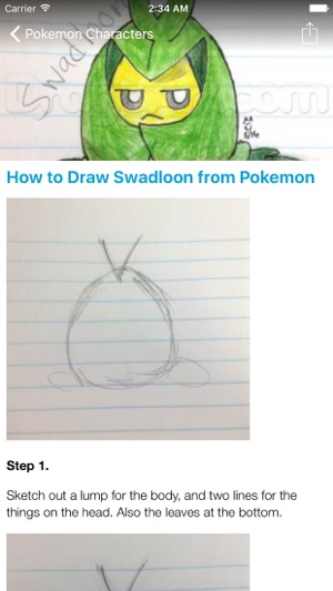 How To Draw Pokemon Step By Step(圖2)-速報App