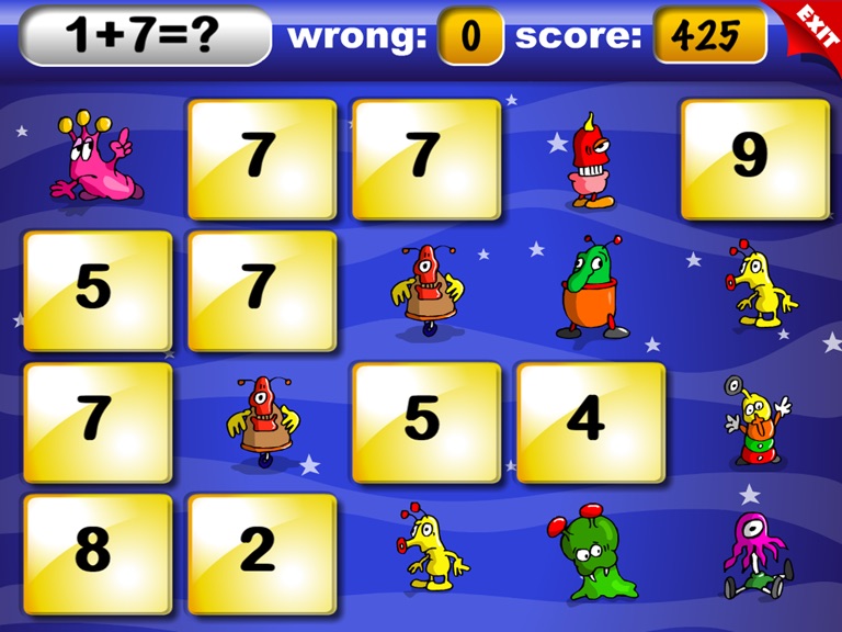 【图】Basic Math with Mathaliens for Kids(截图3)
