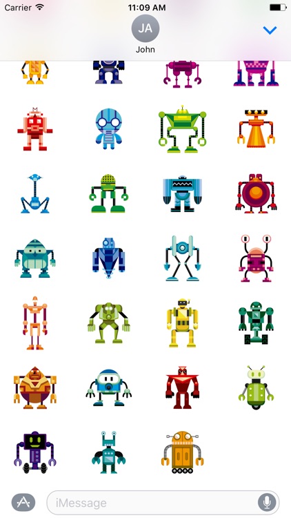 Cartoon Robots