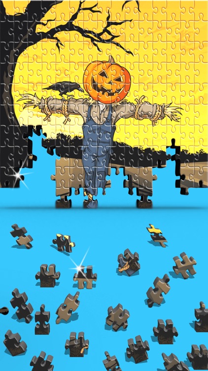 Halloween Jigsaw Puzzle with Scary Pic.ture.s Game