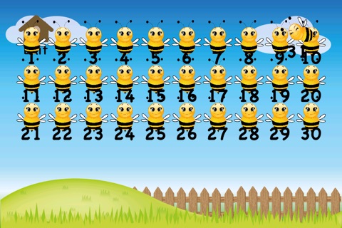 Counting 123 - Honey bee, Balloons Toddler games screenshot 4