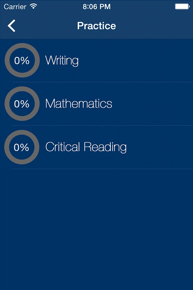 SAT Exam Prep Practice Test screenshot 2