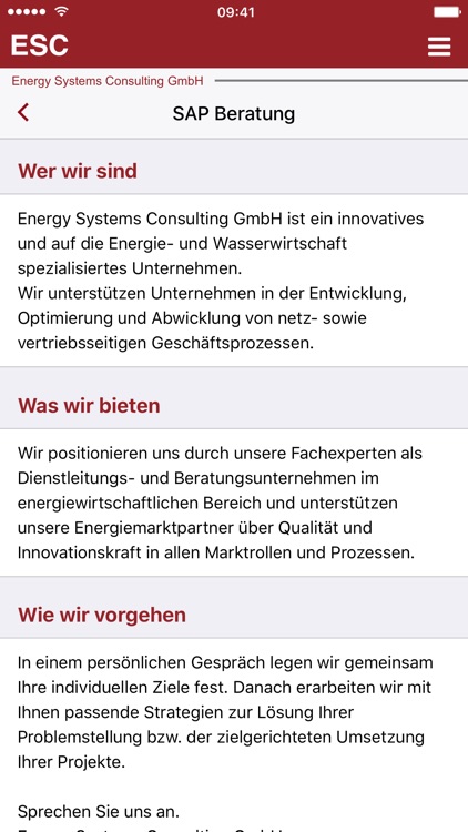 ESC Dienstleistungen für den Energiemarkt screenshot-3