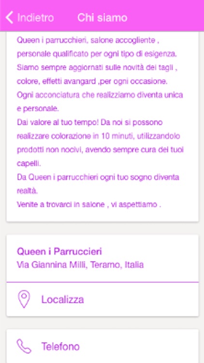 QUEEN I PARRUCCHIERI