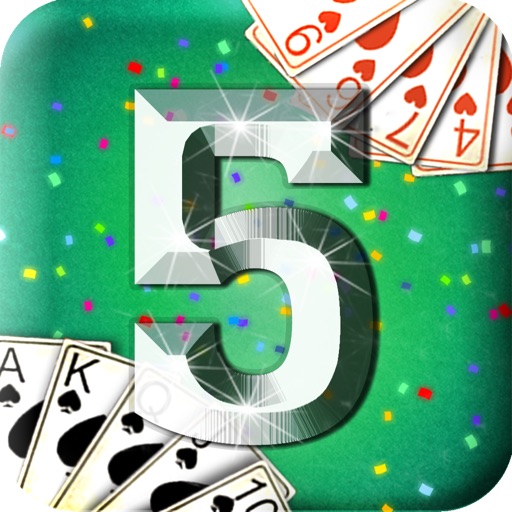 Poker 5 on 5 icon