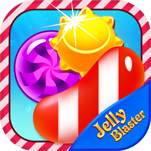 Jelly Blaster : Match 3 jewel candy burst puzzle Icon