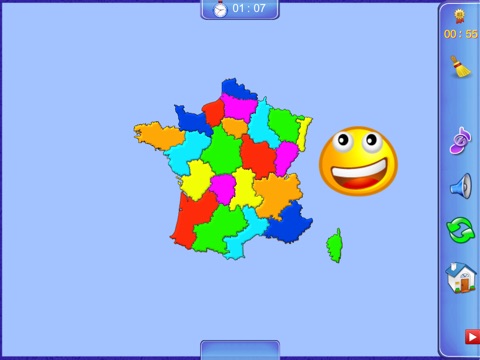 France Puzzle Map screenshot 2