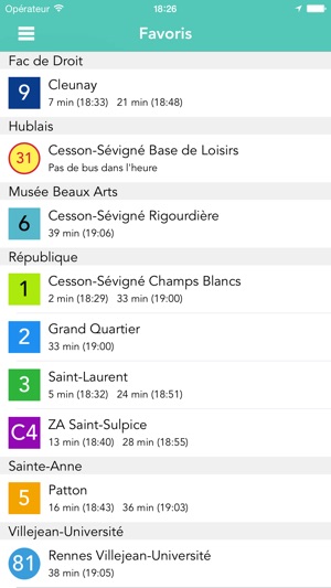 Rennes Bus Métro(圖2)-速報App