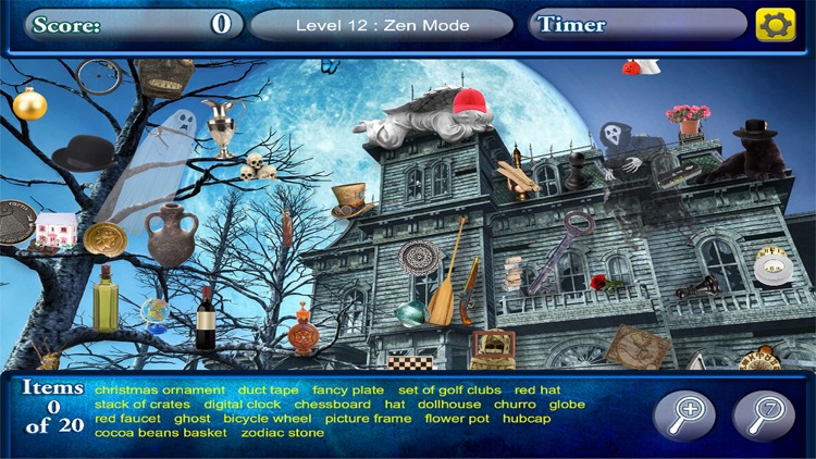 Hidden Objects Haunted Mansion Worlds Adventure