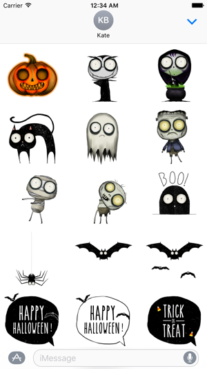 Spooky Halloween Family Stickers(圖2)-速報App