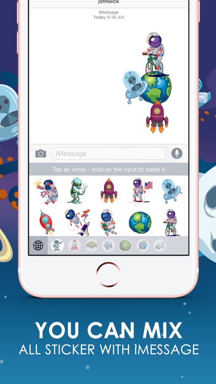 Galaxy Emoji Stickers Hd Keyboard Themes ChatStick