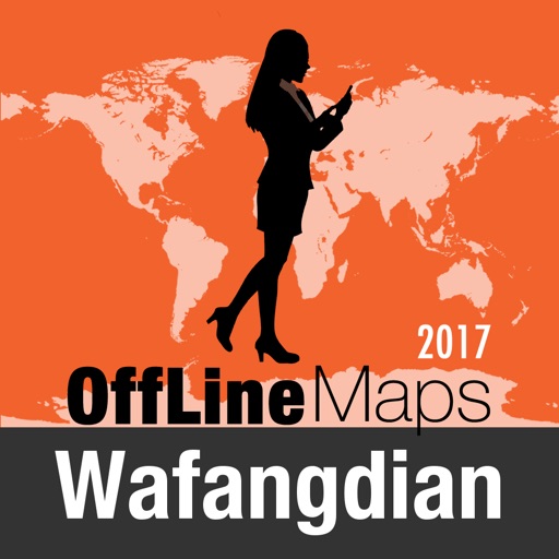 Wafangdian Offline Map and Travel Trip Guide icon