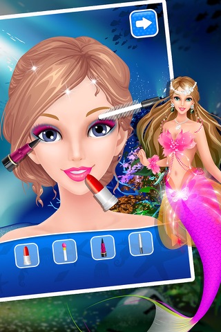 Girls Games - Mermaid Salon screenshot 2